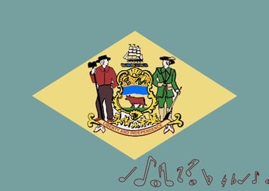 Musical Flag of Delaware