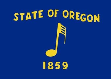 Musical Oregon State Flag