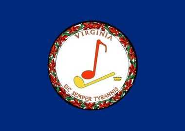 Musical Flag of Virginia