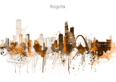 Bogota Colombia Skyline