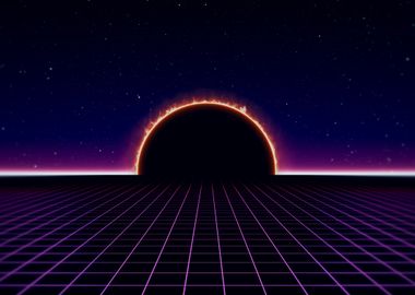 Retro SciFi Background