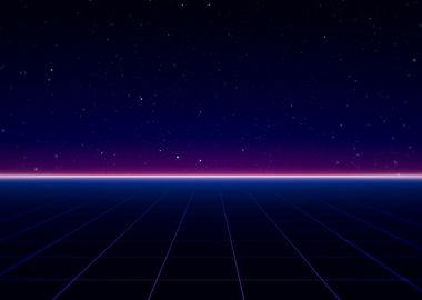 Retro SciFi Background