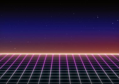 Retro SciFi Background