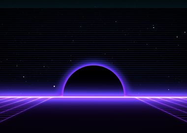 Retro SciFi Background