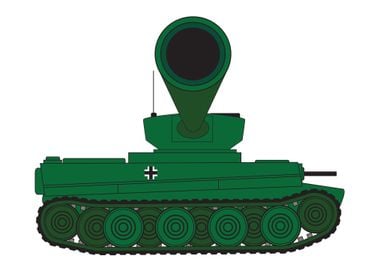 Tank Turret Gun Barrel