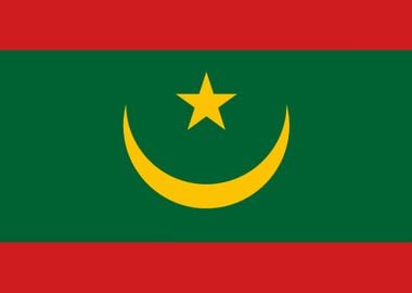 Mauritania National Flag