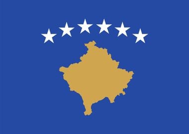 Kosovo National Flag