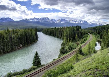 Beautiful Mountain View