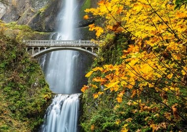 Mountain Waterfall