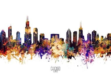 chicago watercolor 2