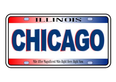 Illinois License Plate