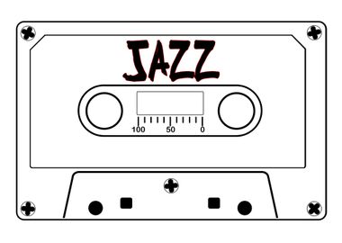 Jazz Music Tape Cassette