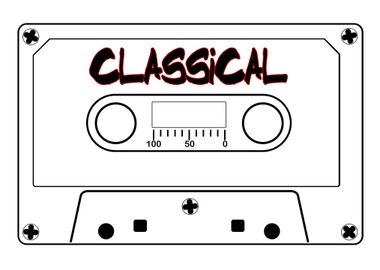 Classical Tape Cassette