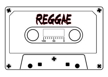 Reggae Music Tape Cassette