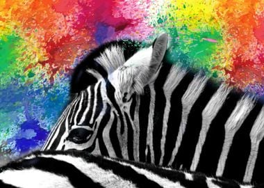 Colourful Zebra