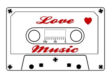 Love Music Tape Cassette