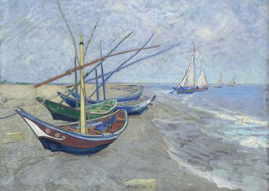 Fishing Boats on the Beach