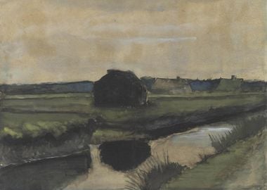 Landscape with a Stack of 