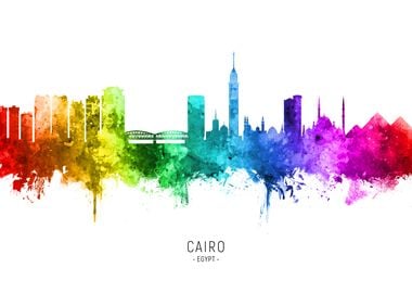 Cairo Egypt Skyline