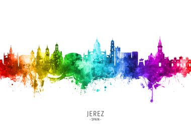 Jerez Spain Skyline