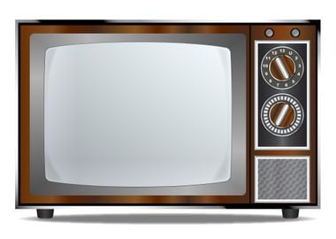 Old Television Set