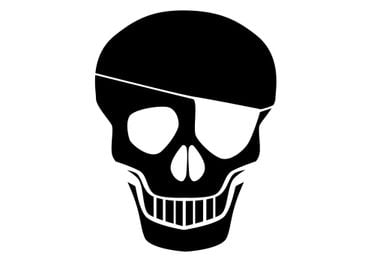 Black Skull Silhouette