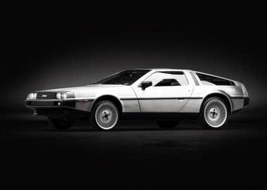 movie Delorean Car 