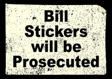 Bill Stickers