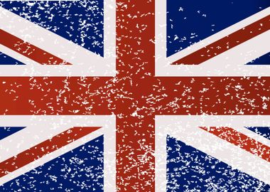 Grunge British Flag