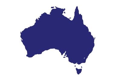 Australia Silhouette