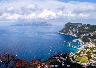 the Isle of Capri in Italy