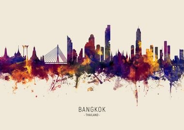 Bangkok Skyline Thailand