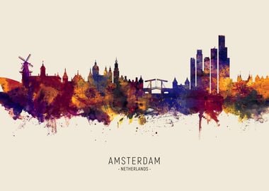 Amsterdam Skyline