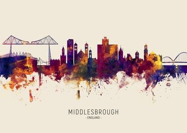 Middlesbrough Skyline