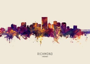 Richmond Skyline Virginia