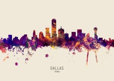 Dallas Skyline Texas