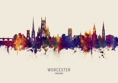 Worcester Skyline England