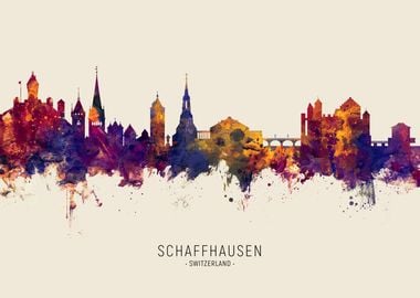 Schaffhausen Skyline