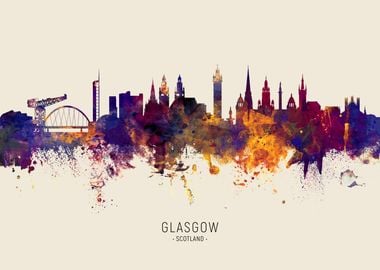 Glasgow Skyline Scotland