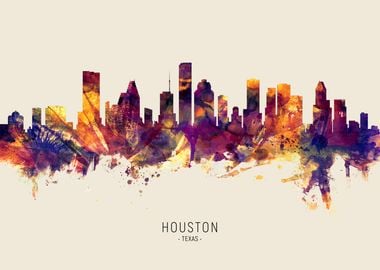 Houston Skyline Texas