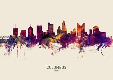 Columbus Skyline Ohio