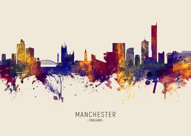 Manchester Skyline England