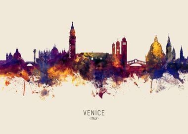 Venice Skyline Italy