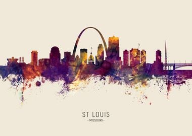 St Louis Skyline Missouri