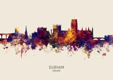 Durham Skyline England