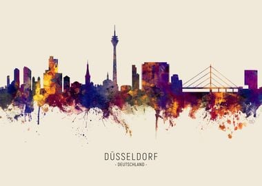 Dusseldorf Skyline