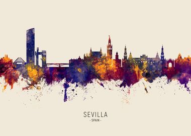 Sevilla Skyline Spain