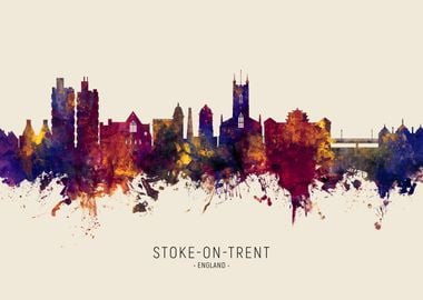 Stoke on Trent Skyline