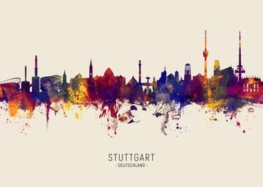 Stuttgart Skyline