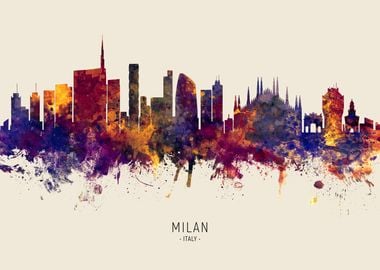 Milan Skyline Italy